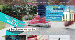 Desktop Screenshot of charitywalkforpeace.org